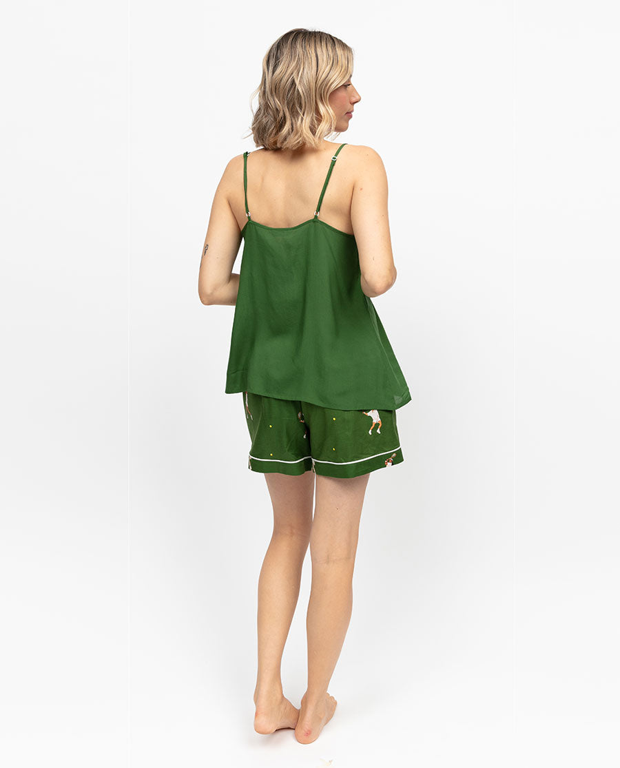 Charlie Womens Tennis Print Shorts