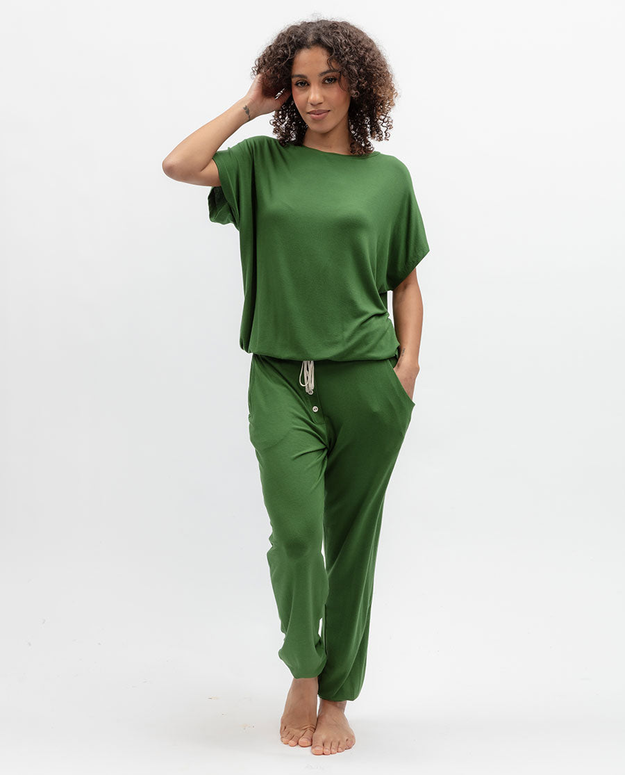 Charlie Womens Slouch Jersey Pyjama Set
