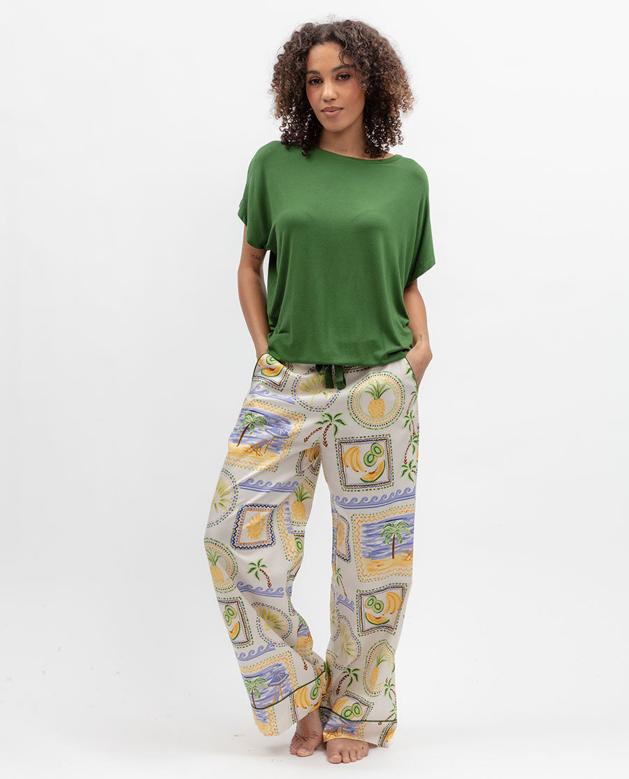 Charlie Womens Slouch Jersey Pyjama Top