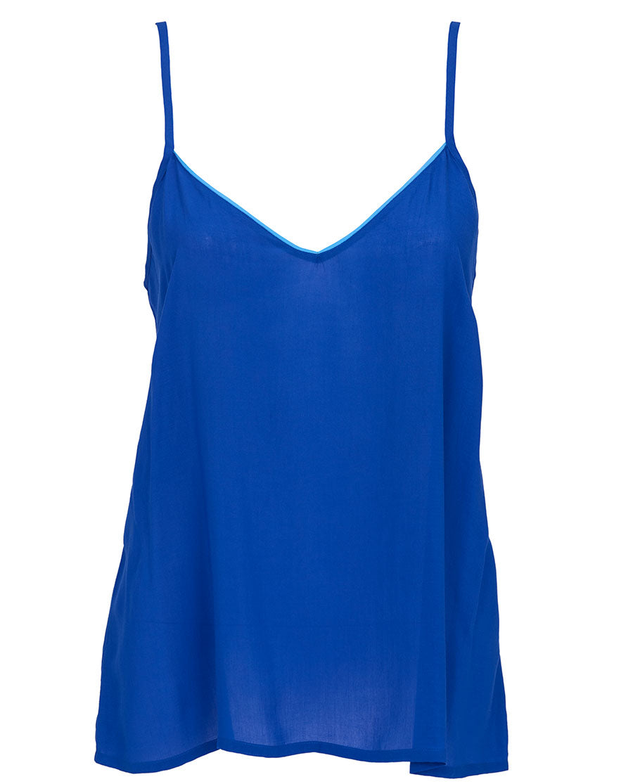 Ashley Womens Dark Blue Modal Cami