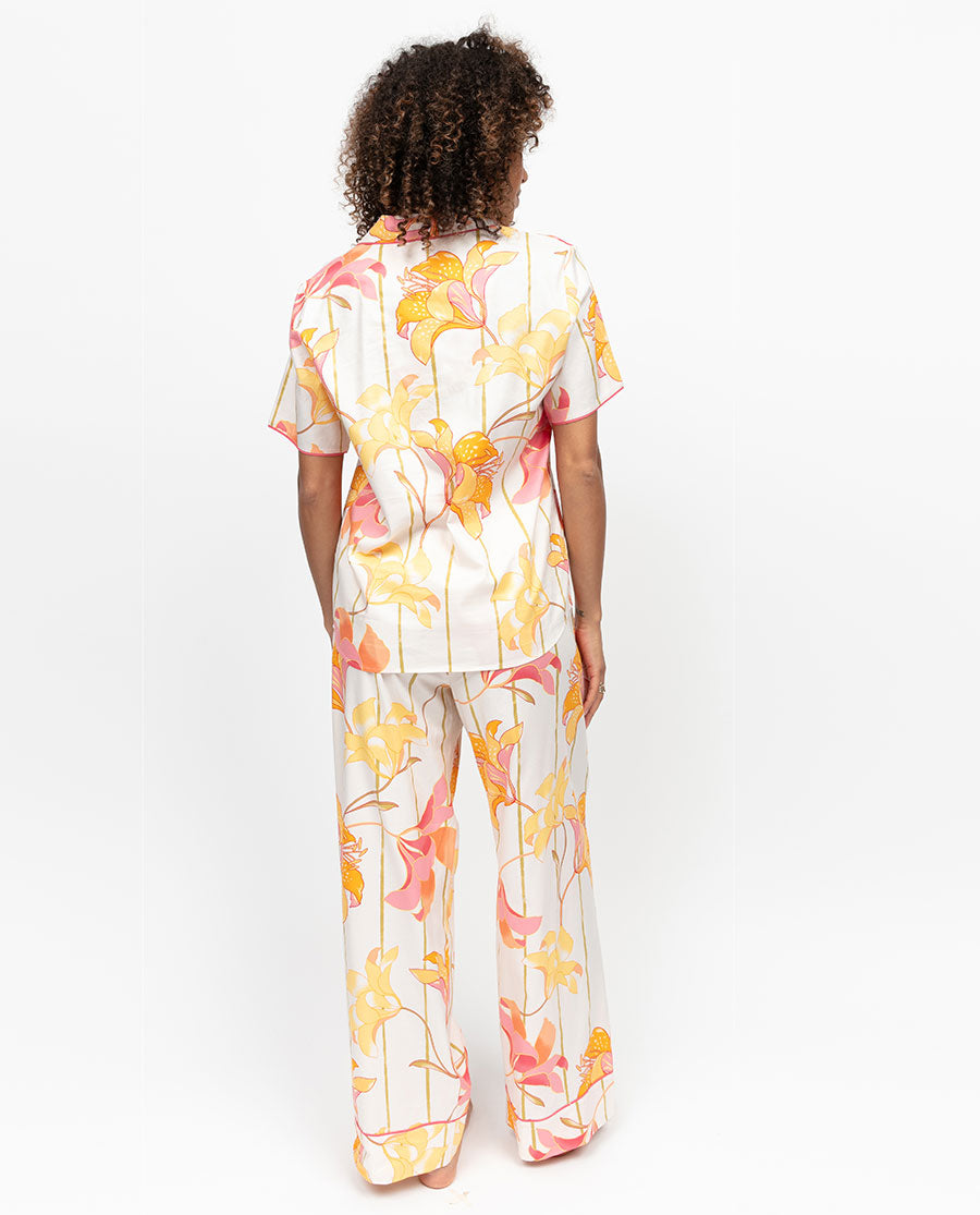 Amelia Womens Floral Print Pyjama Top