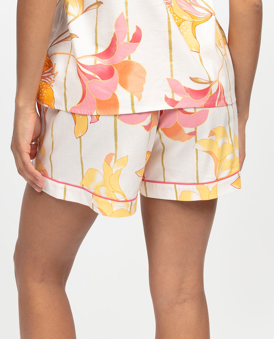 Amelia Womens Floral Print Shorts