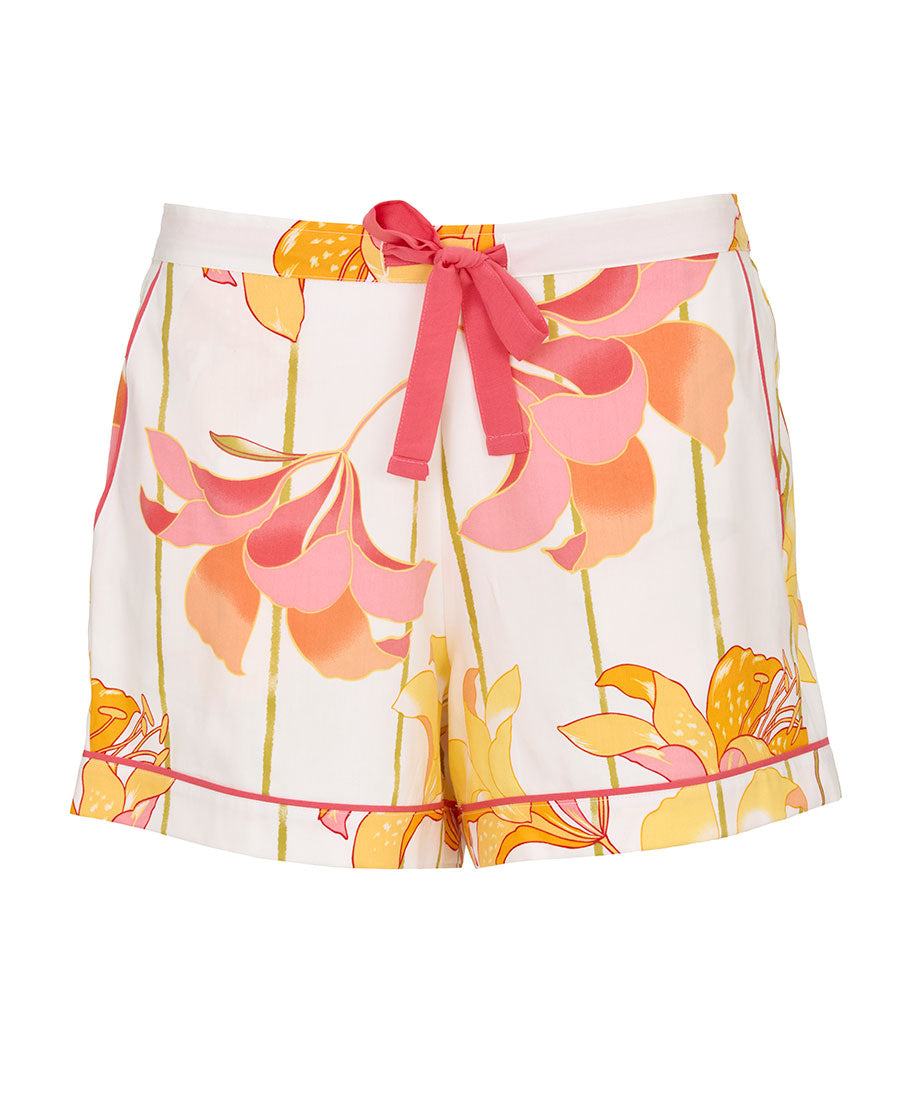 Amelia Womens Floral Print Shorts