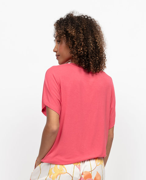 Amelia Womens Slouch Jersey Pyjama Top