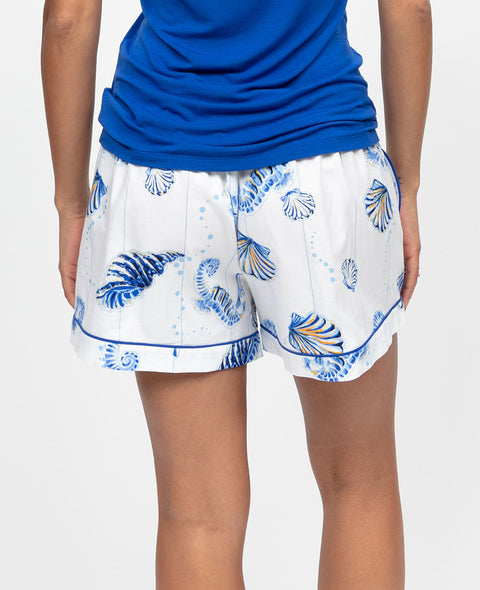 Essie Womens Seahorse Print Shorts