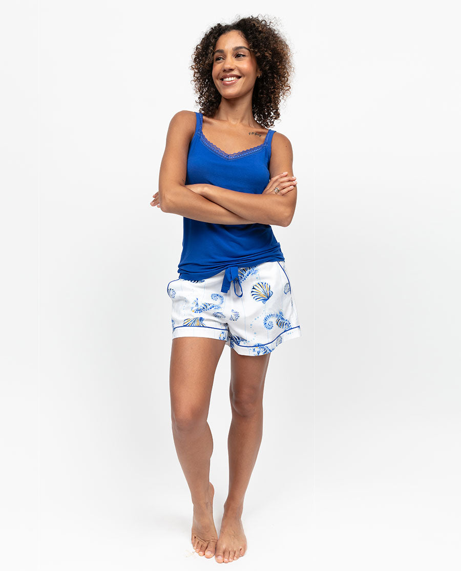 Essie Womens Seahorse Print Shorts