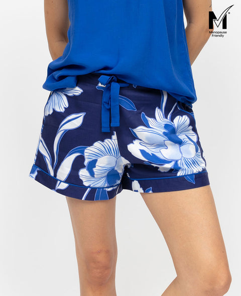 Essie Womens Floral Print Shorts