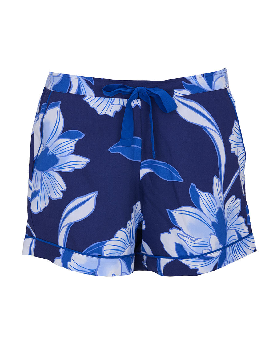 Essie Womens Floral Print Shorts