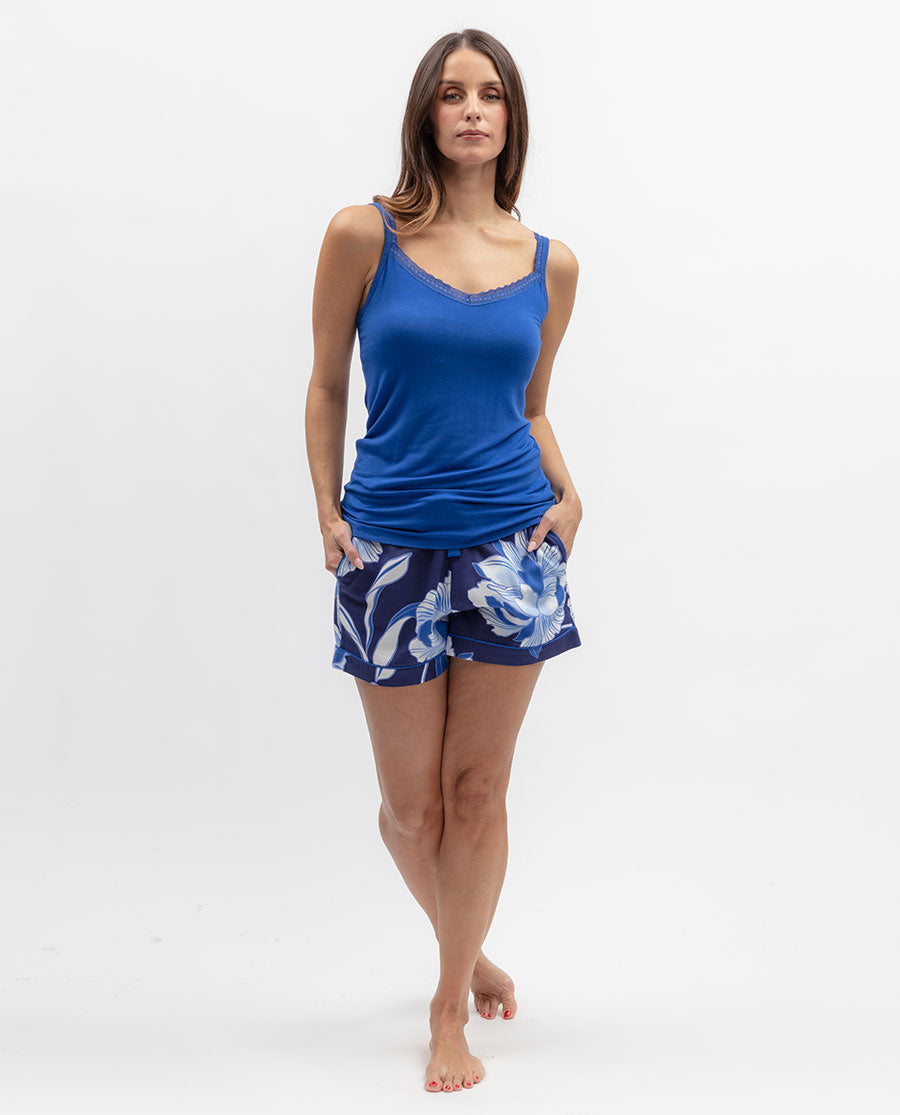 Essie Womens Floral Print Shorts