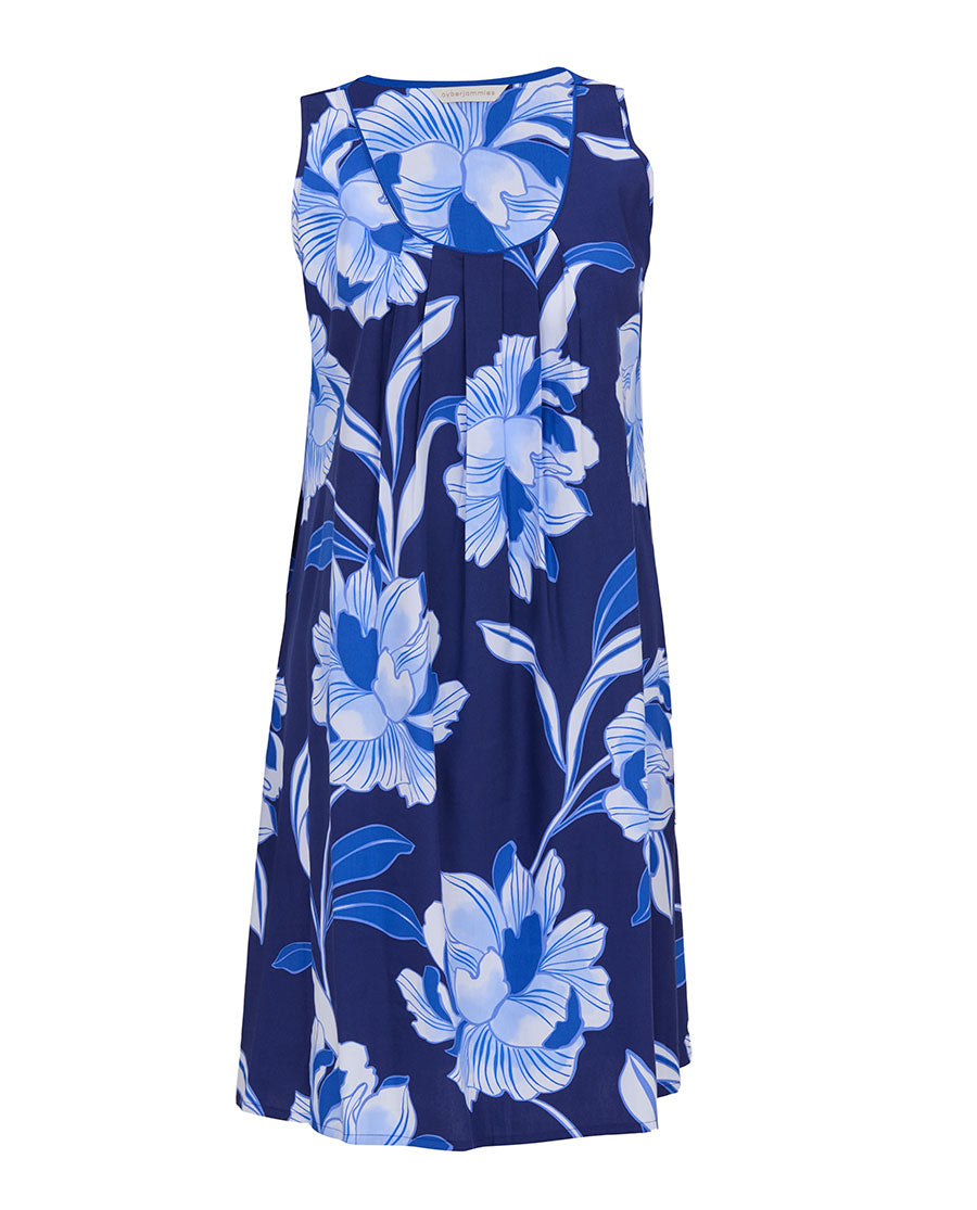 Essie Womens Floral Print Short Nightdress