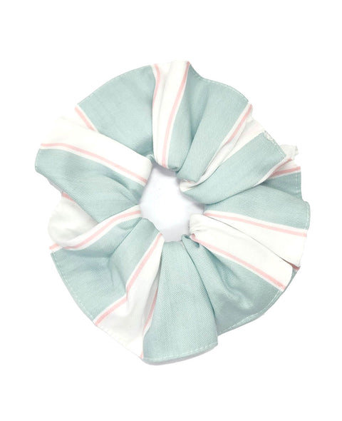 Francesca Printed Stripe Scrunchie