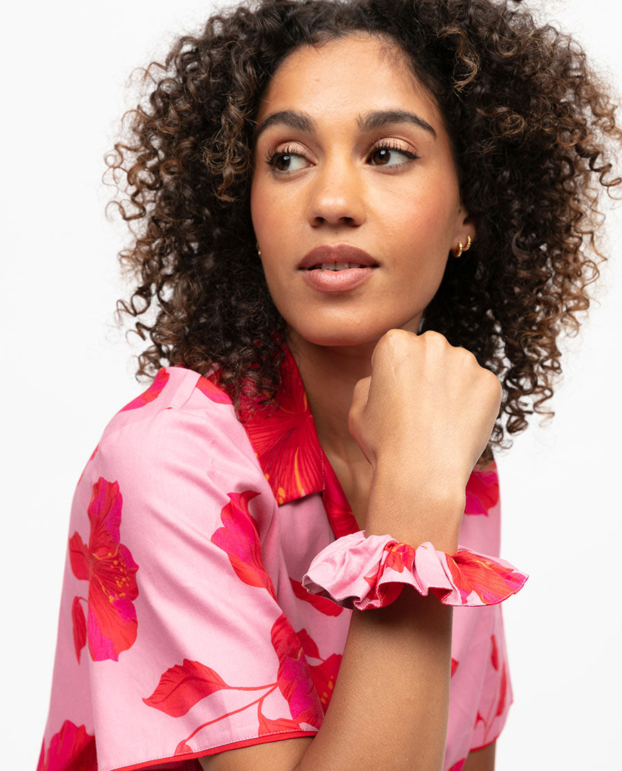 Pippa Floral Print Scrunchie
