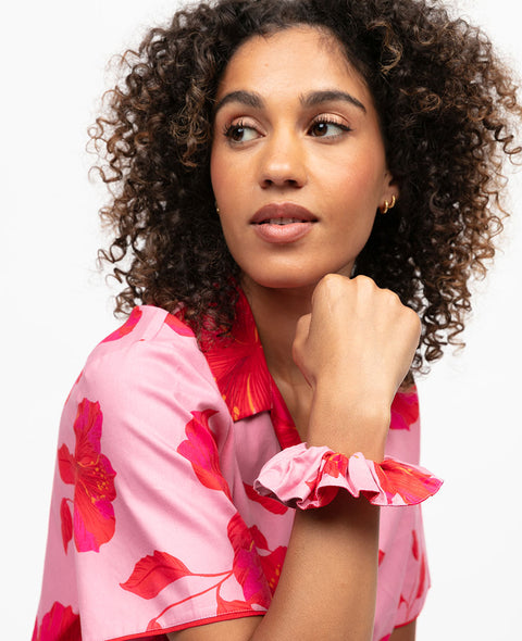 Pippa Floral Print Scrunchie