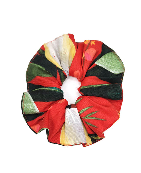 Tara Cockatoo Print Scrunchie