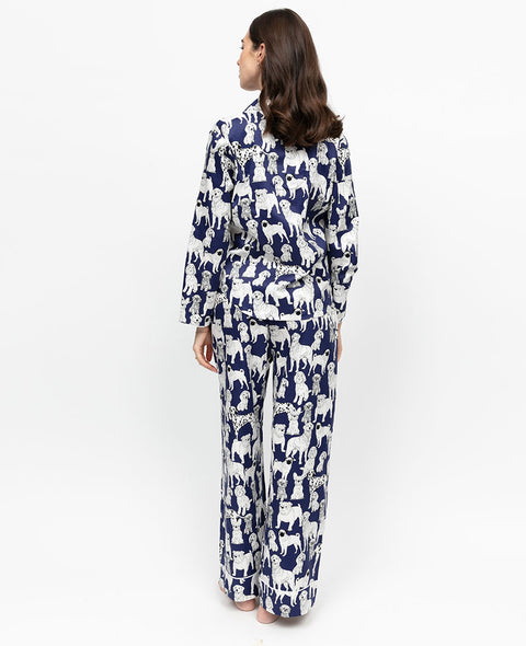 Indigo Womens Dog Print Pyjama Set