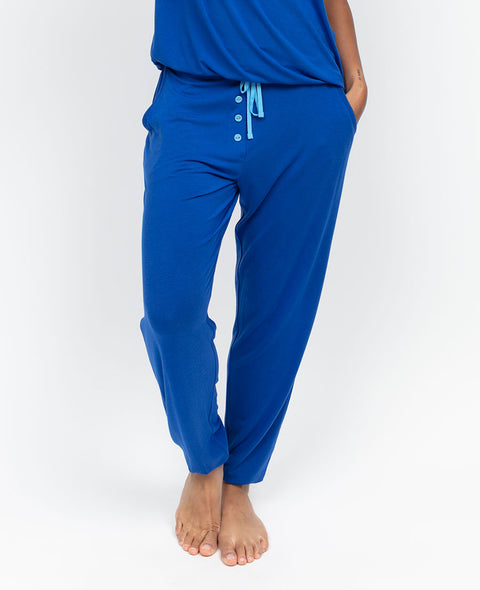 Ashley Womens Jersey Pyjama Bottoms