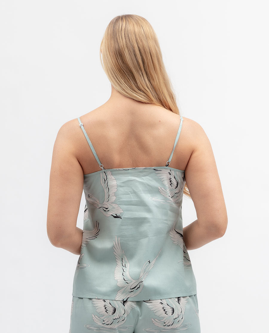 Grace Womens Swan Print Cami