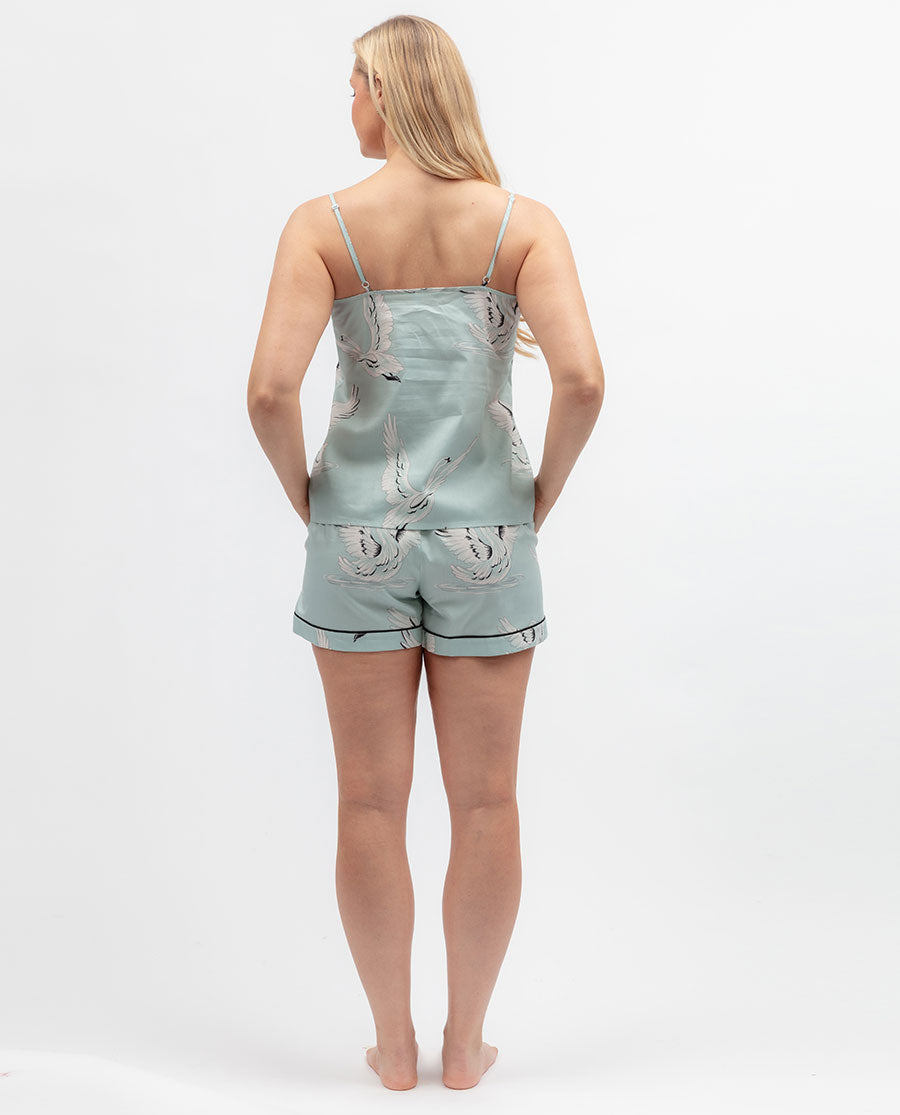 Womens Swan Print Cami