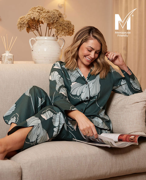 Grace Womens Floral Print Pyjama Set