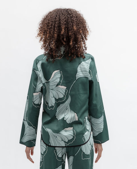 Grace Womens Floral Print Pyjama Top