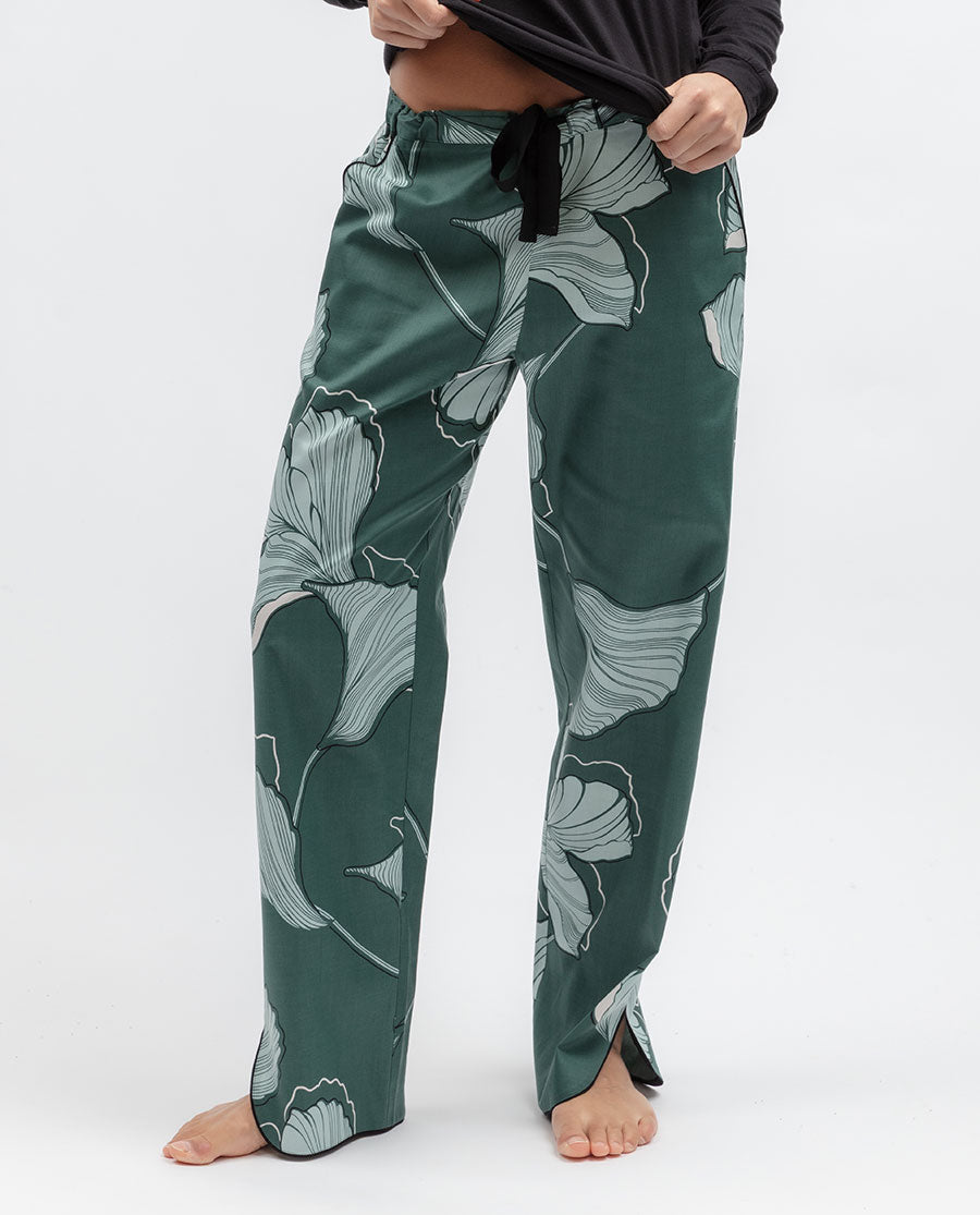 Grace Womens Floral Print Pyjama Bottoms