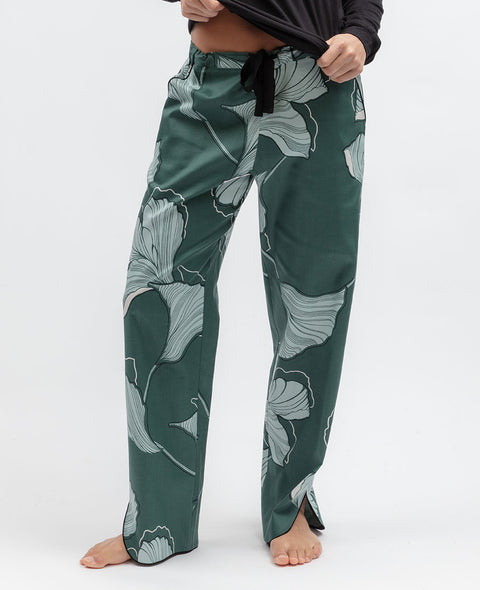 Grace Womens Floral Print Pyjama Bottoms