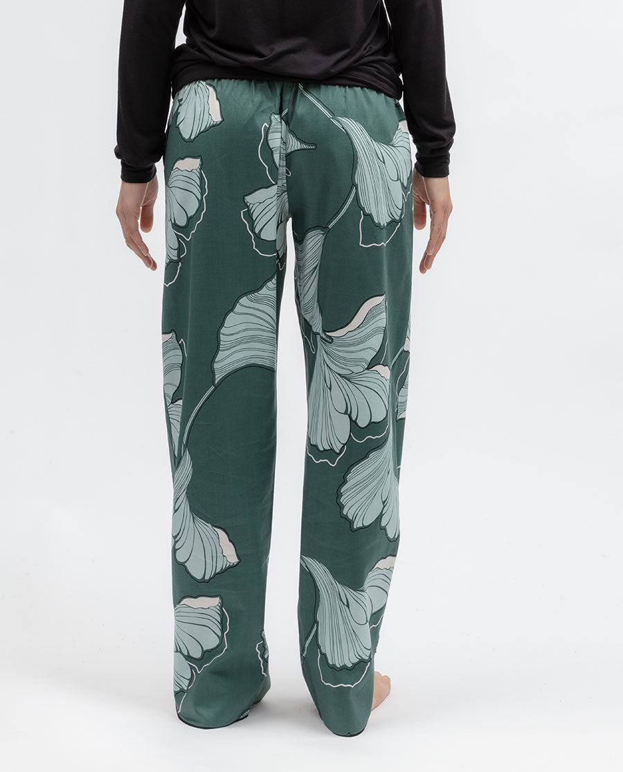 Grace Womens Floral Print Pyjama Bottoms