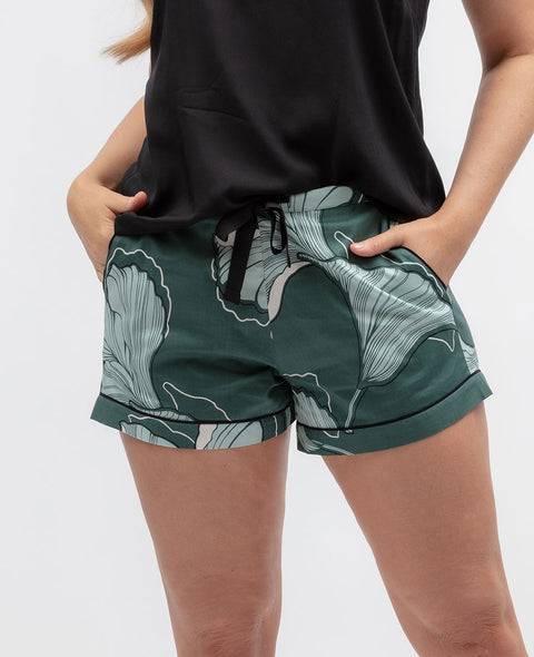 Grace Womens Floral Print Shorts
