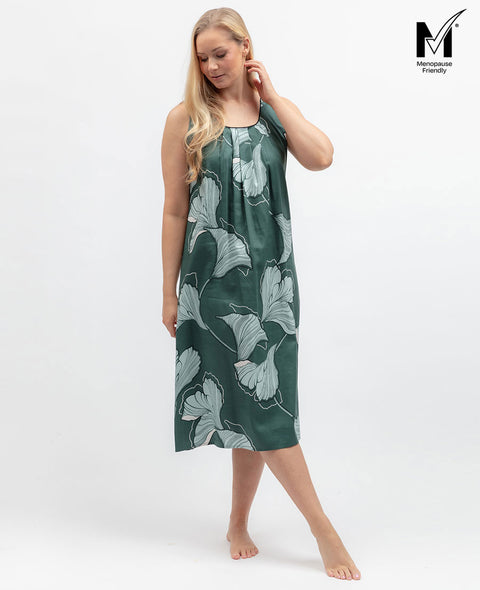 Grace Womens Floral Print Long Nightdress