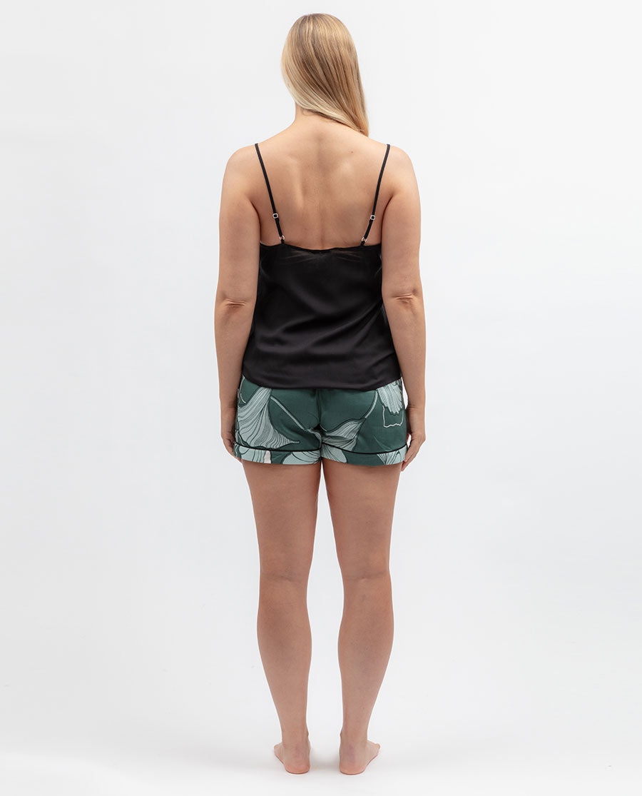 Grace Womens Modal Cami and Floral Print Shorty Set