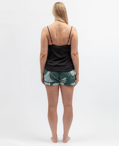 Grace Womens Modal Cami and Floral Print Shorty Set