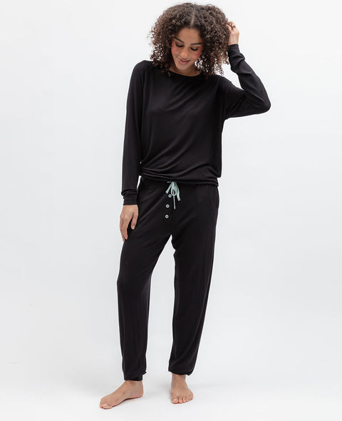 Grace Womens Slouch Jersey Pyjama Set