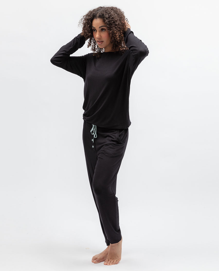 Grace Womens Slouch Jersey Pyjama Set