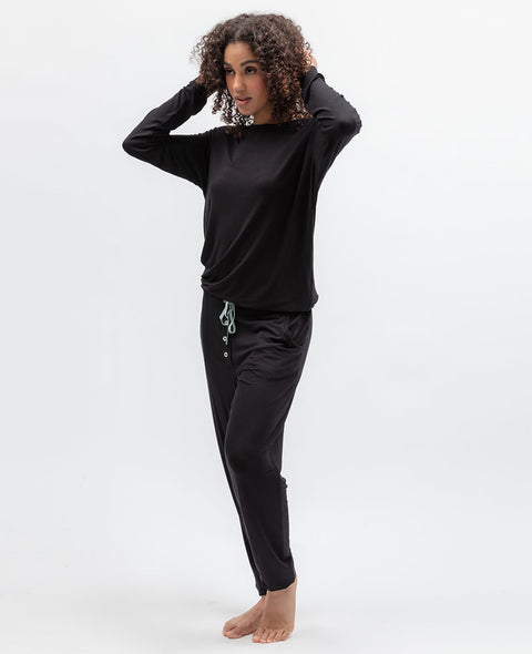 Grace Womens Slouch Jersey Pyjama Set