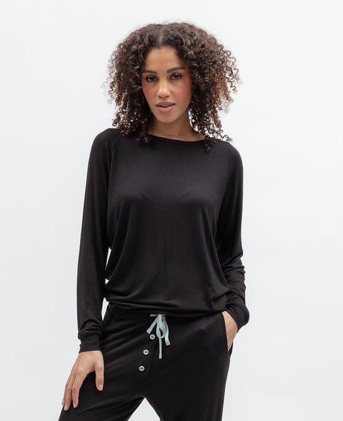 Grace Womens Slouch Jersey Pyjama Top
