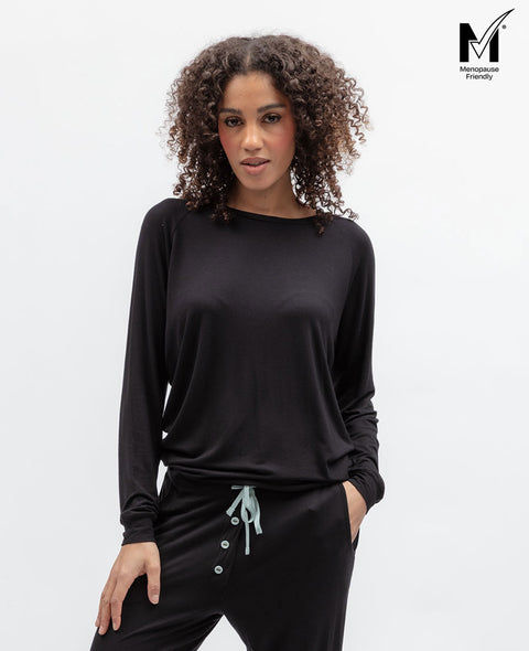 Grace Womens Slouch Jersey Pyjama Top