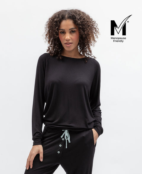Grace Womens Slouch Jersey Pyjama Top