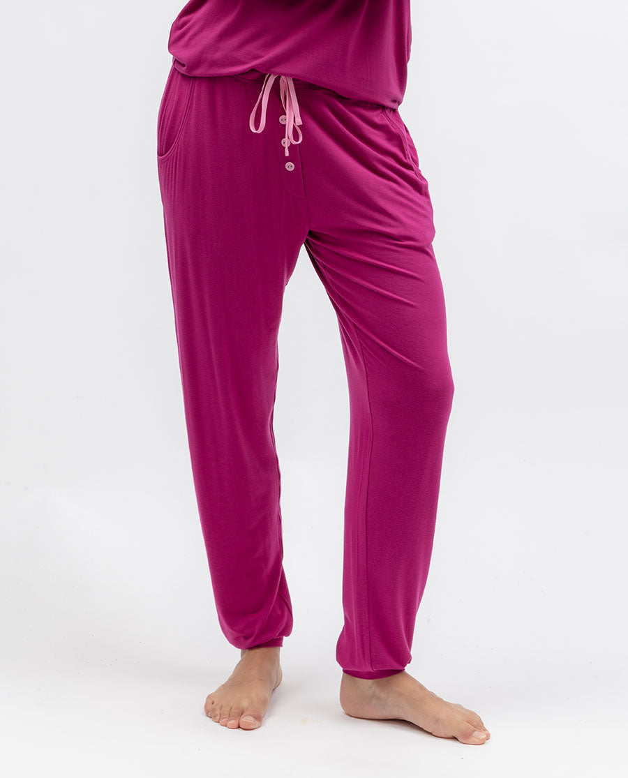Belle Womens Jersey Pyjama Bottoms