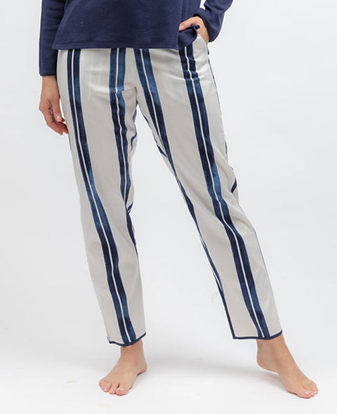 Celestial Nights Womens Printed Stripe Pyjama Bottoms