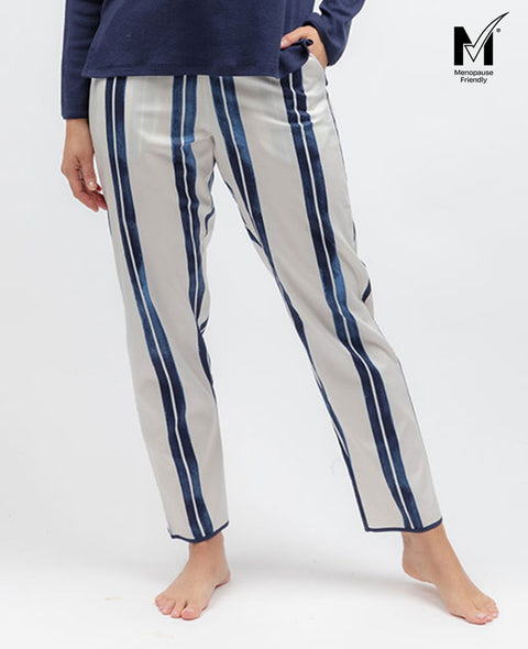 Celestial Nights Womens Printed Stripe Pyjama Bottoms