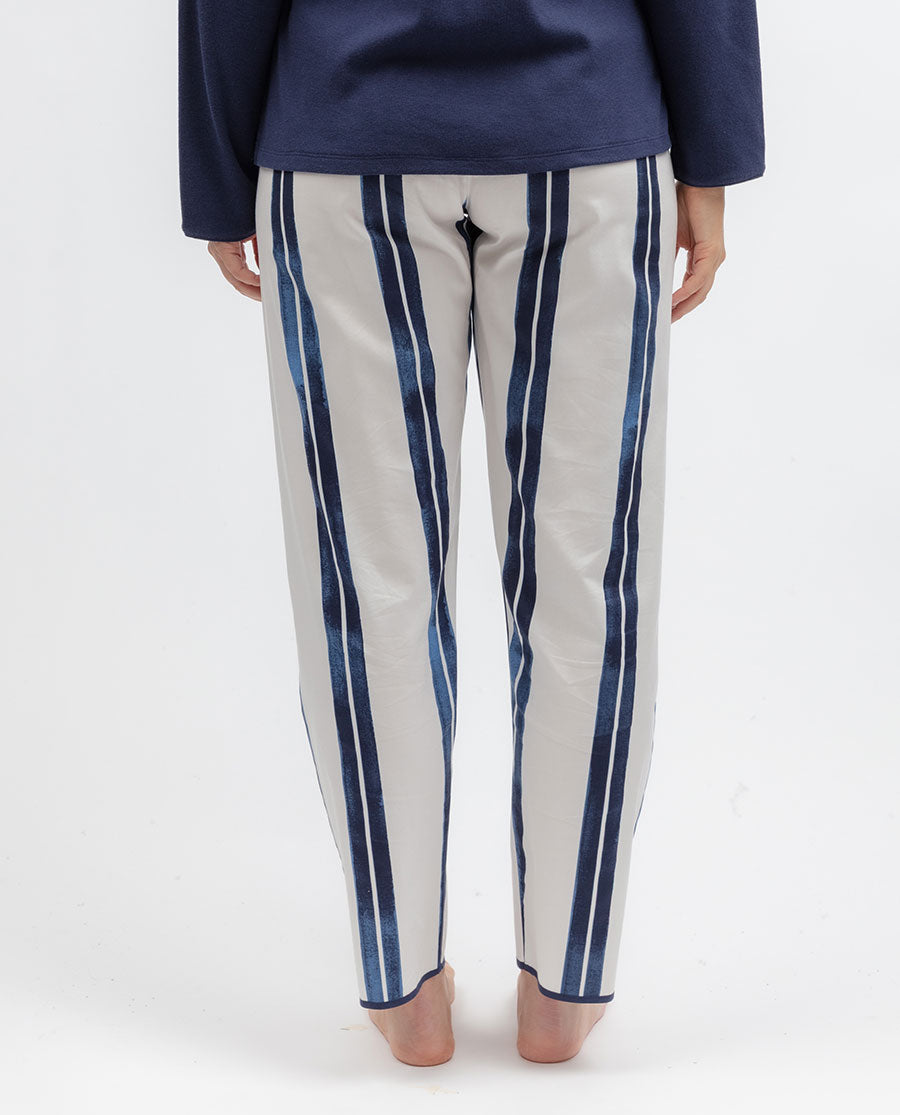 Celestial Nights Womens Printed Stripe Pyjama Bottoms
