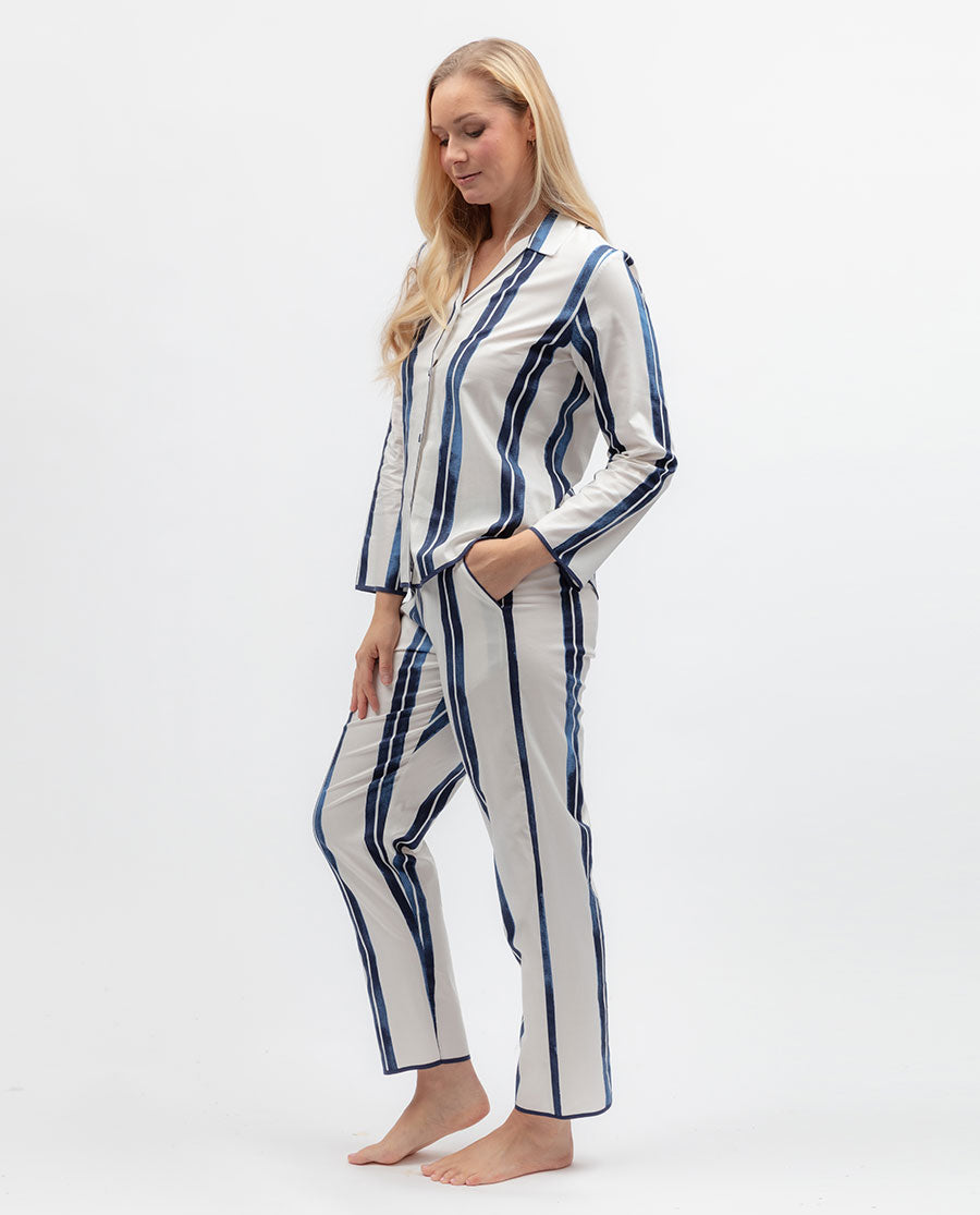 Celestial Nights Womens Printed Stripe Pyjama Bottoms