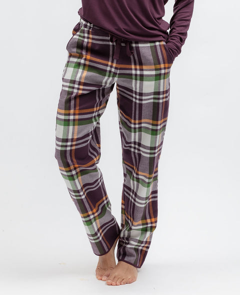 Wild Slumber Womens Lightly Brushed Check Pyjama Bottoms