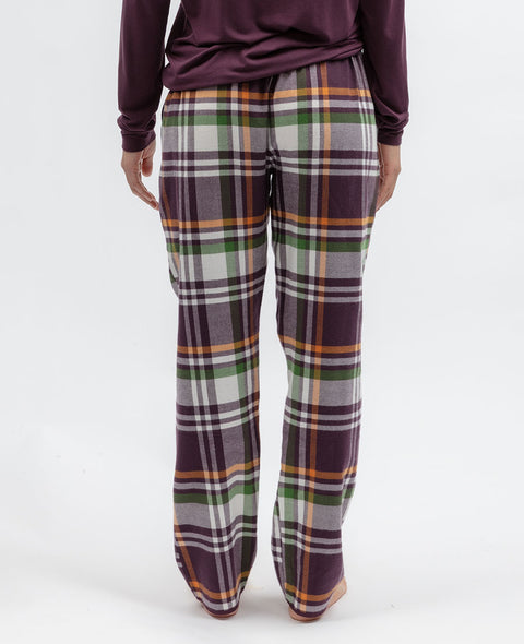 Wild Slumber Womens Lightly Brushed Check Pyjama Bottoms
