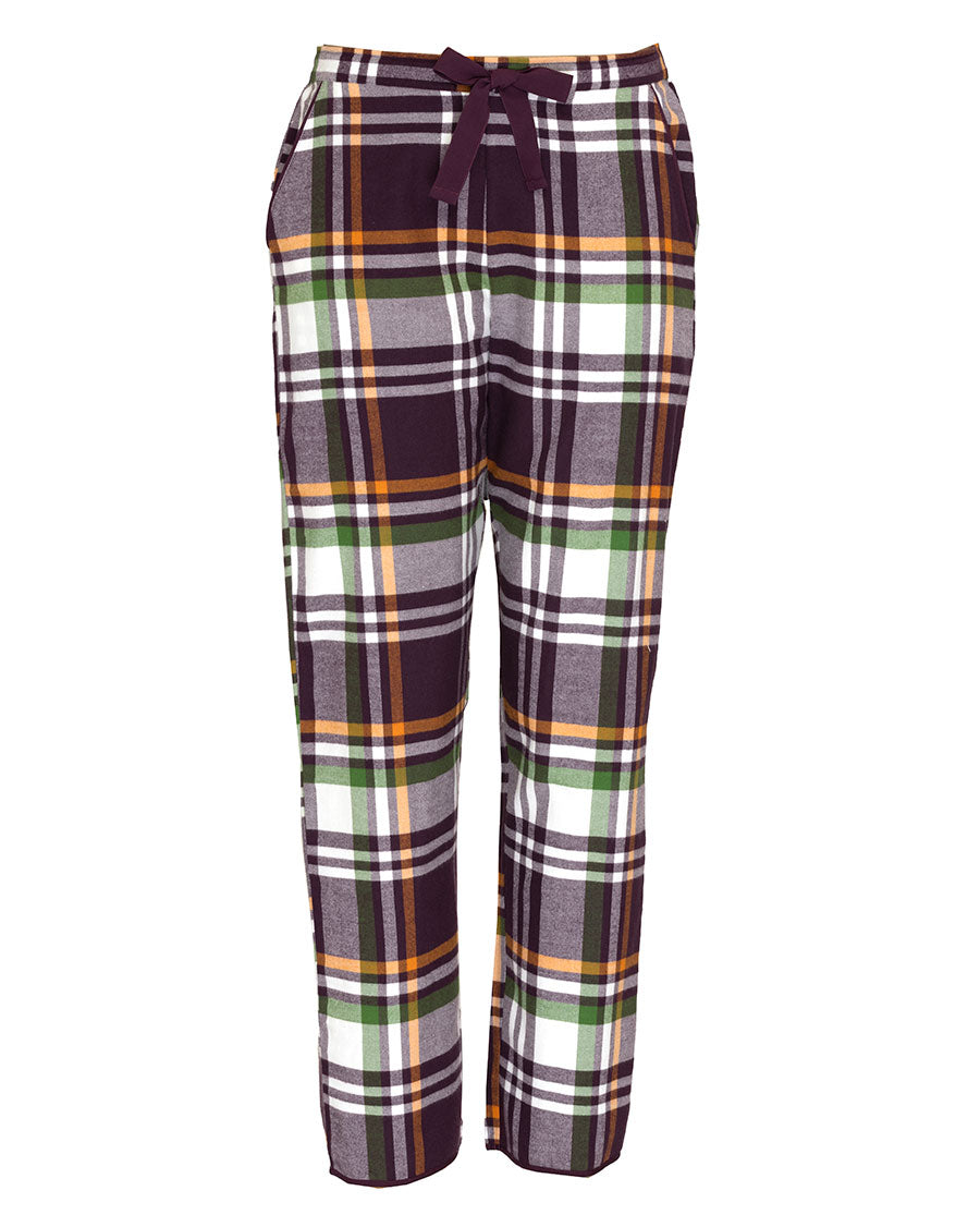 Wild Slumber Womens Lightly Brushed Check Pyjama Bottoms