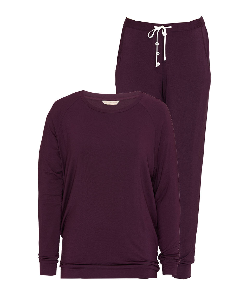 Wild Slumber Womens Slouch Jersey Pyjama Set