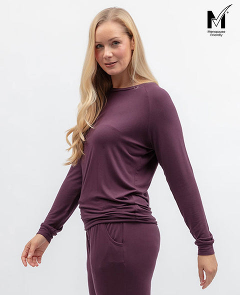 Wild Slumber Womens Slouch Jersey Pyjama Top