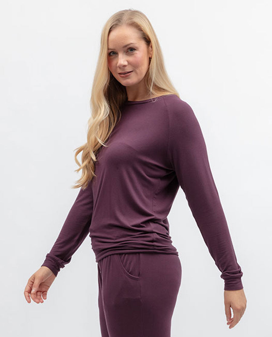 Wild Slumber Womens Slouch Jersey Pyjama Top