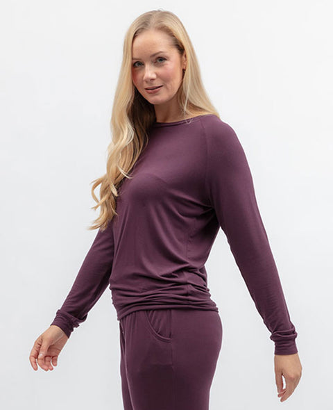 Wild Slumber Womens Slouch Jersey Pyjama Top