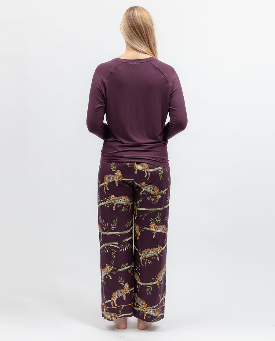 Wild Slumber Womens Slouch Jersey Pyjama Top